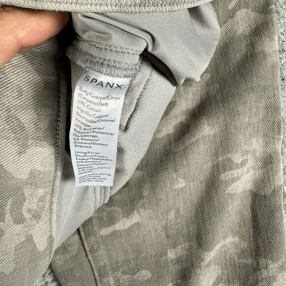 Spanx Women's Shaping Jeggings L Grey Camo High Rise Slimming Stretch Comfort - Picture 8 of 15